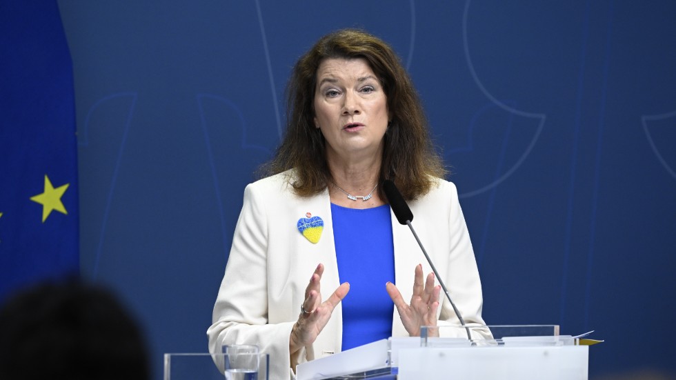 Utrikesminister Ann Linde (S). Arkivbild.