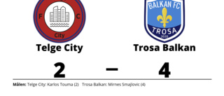 Trosa Balkan vann - efter Mirnes Smajlovics målkalas