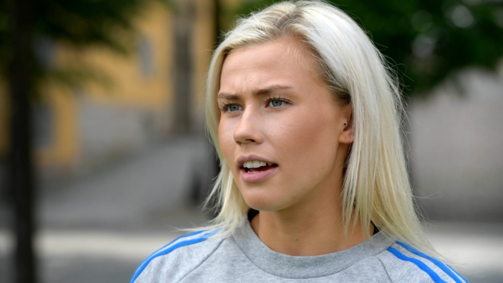 STOCKHOLM 20170616 
Mångkamparen Bianca Salming inför söndagens Diamond League-tävling i Stockholm. 
Foto: Anders Wiklund / TT kod 10040