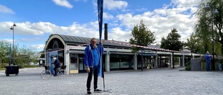 Så stor plats skulle guldhuset ta på Stortorget – politiker gick ut och mätte: "Vi ska inte bygga ett monument"