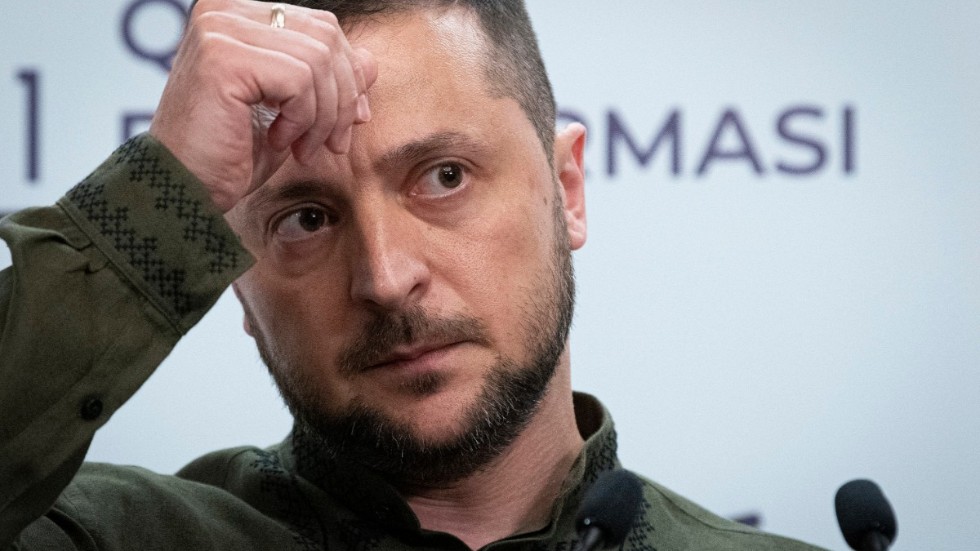Ukrainas president Volodymyr Zelenskyj. Arkivbild.
