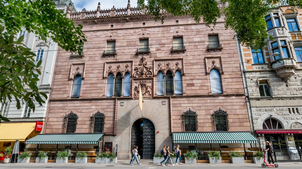Hallwylska museet ligger på Hamngatan i centrala Stockholm. Arkivbild.
