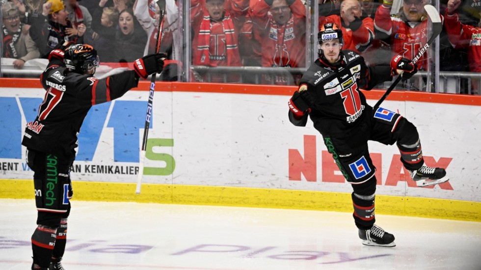 Emil Larsson gjorde mål för Örebro. Arkivbild.