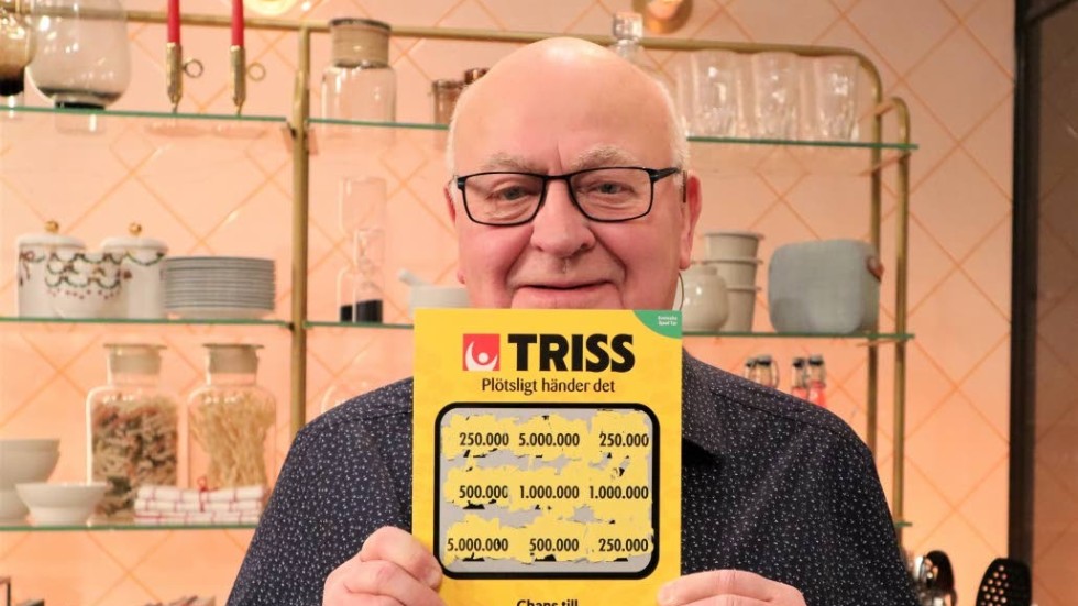 Kalixbon Göran Elgcrona blev 250 000 kronor rikare på söndagsmorgonen.