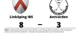 Storförlust när Antvarden föll mot Linköping IBS i Folkungahallen