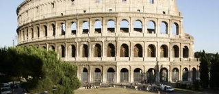 Colosseums siluett såld till reklam