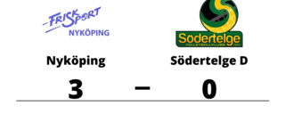 Nyköping vann mot Södertelge D i tre raka set