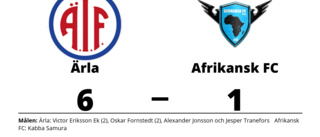 Ärla vann enkelt hemma mot Afrikansk FC