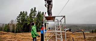 Vädret spökar men alpinhoppet lever