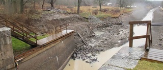 Jordskred vid Göta Kanal