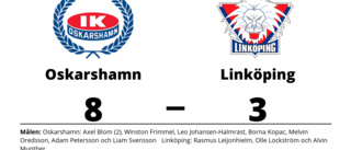 Linköping utklassat av Oskarshamn borta