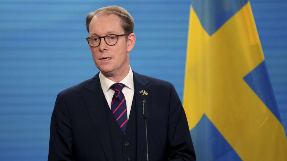 Utrikesminister Tobias Billström (M). Arkivbild.