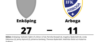 Enköping vann enkelt hemma mot Arboga