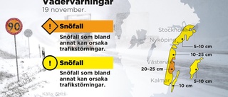 "Hög tid att slänga på vinterdäcken"