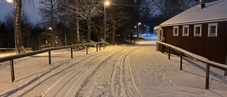 Här är det spårat och klart i Motala: Maif har flera åkbara spår i Fålehagen och på golfbanan