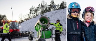 Nu körs snökanonerna – men bara nattetid ✓ Kommunen sparar el ✓ Väderstrulet: "Blir som blåbärssoppa"