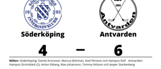 Fortsatt tungt för Söderköping efter förlust mot Antvarden