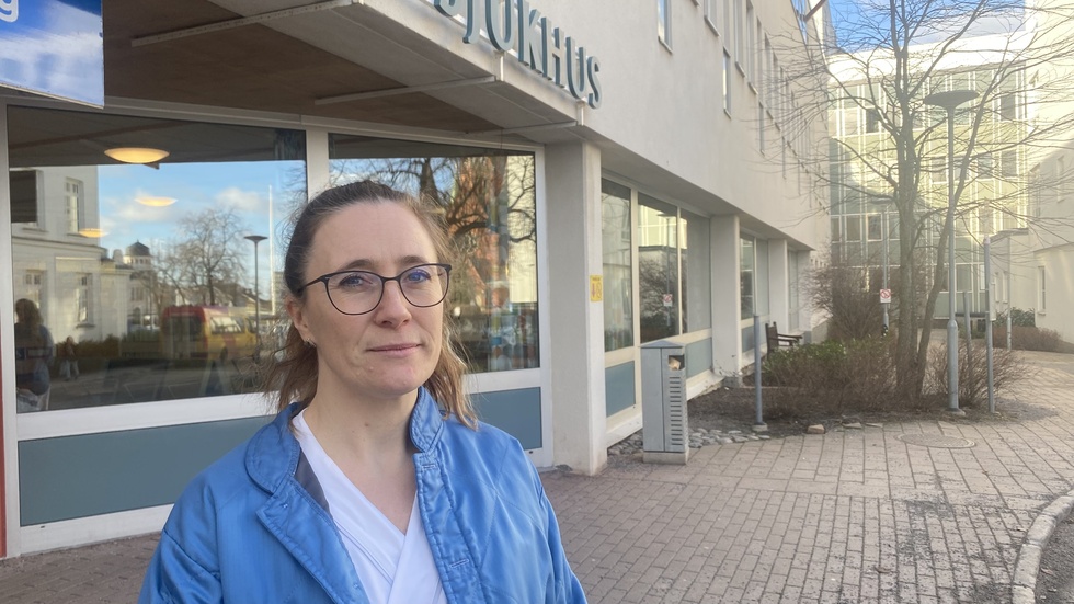 Martina Sinai, chefsläkare vid Västerviks sjukhus, berättar om utredningen efter dödsfallet under hösten.