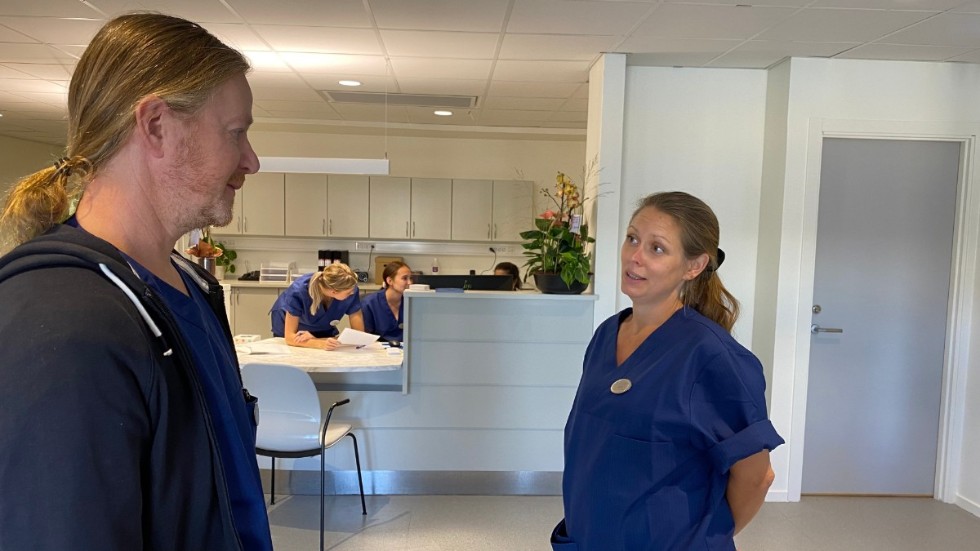 Thomas och Anneli Jörne förverkligar en dröm med Vallonens vårdcentral. De bor själva i Kolmården, men det var i Finspång de såg behovet – och hittade lokalerna de ville ha.