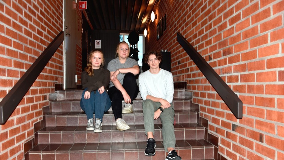 Maja Brännmark, Elsa Lindbäck och Jonatan Nordström säger att evenemang säkert är bra för utvecklingen i Kalix.