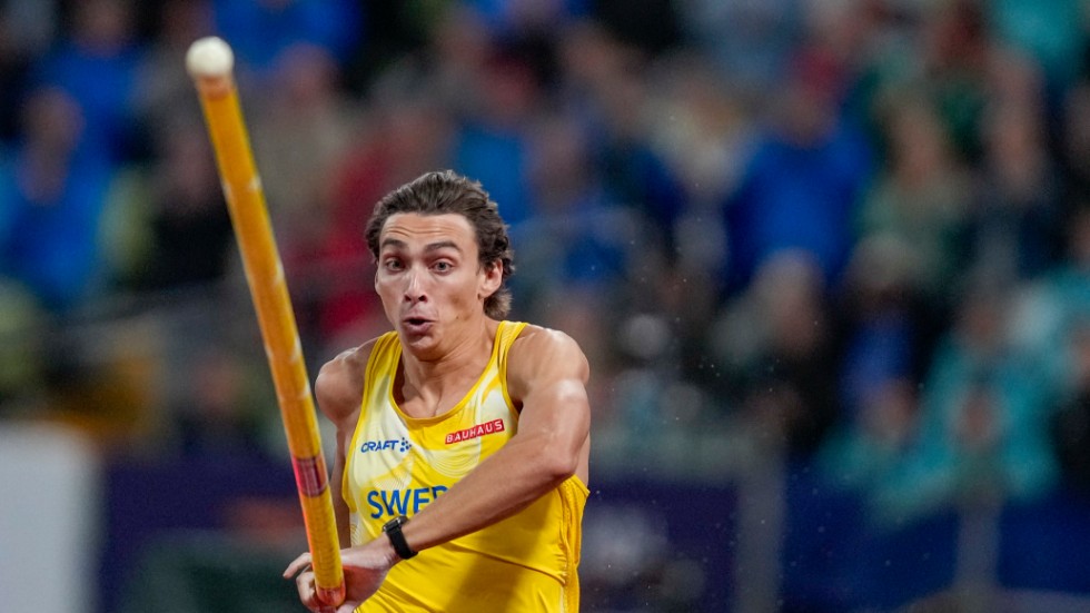 Svenske stavstjärnan Armand Duplantis. Arkivbild.