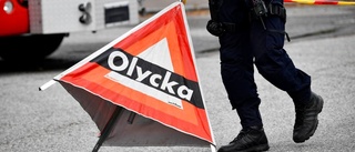 En person hittad död efter trafikolycka