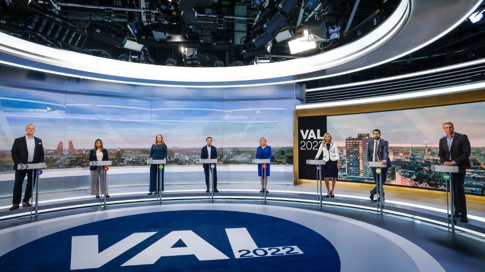 Partiledardebatt i TV4.