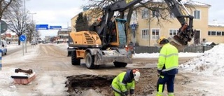 Vattenläcka upptäckt- och lagad