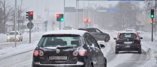 Snösmocka över landet – så påverkas Gotland