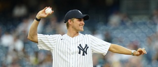 Här kastar Ericsson för New York Yankees