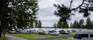 Campingplatserna förlorare i regnet