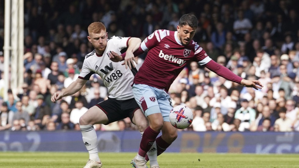 West Ham är ett av Premier League-lagen som sponsras av spelbolag. Arkivbild.