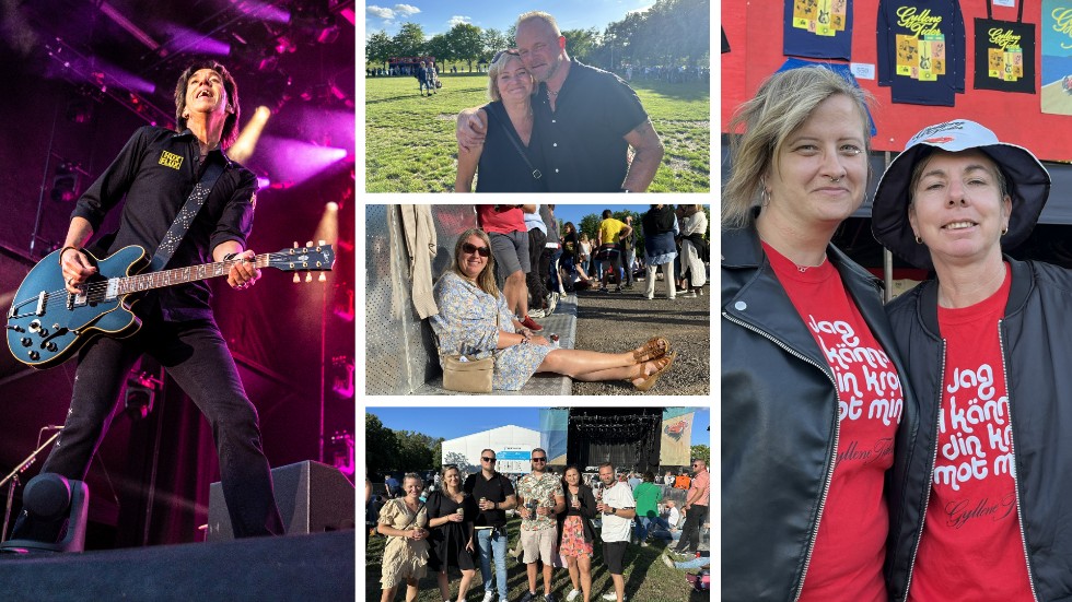 Vi direktrapporterar från Gyllene Tiders konsert.