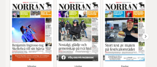 Problem med utdelningen – Norran låser upp e-tidningen