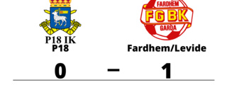 Fardhem/Levide vann borta mot P18