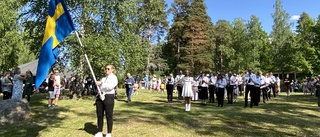 Barnen i fokus när nationaldagen firades i Boxholm