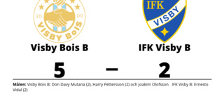 Visby Bois B segrade mot IFK Visby B på hemmaplan