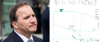 Uppsalapojke får feedback från Löfven