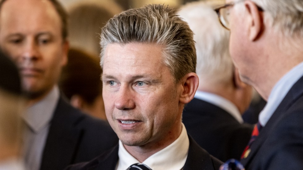 Försvarsminister Pål Jonsson (M). Arkivbild.