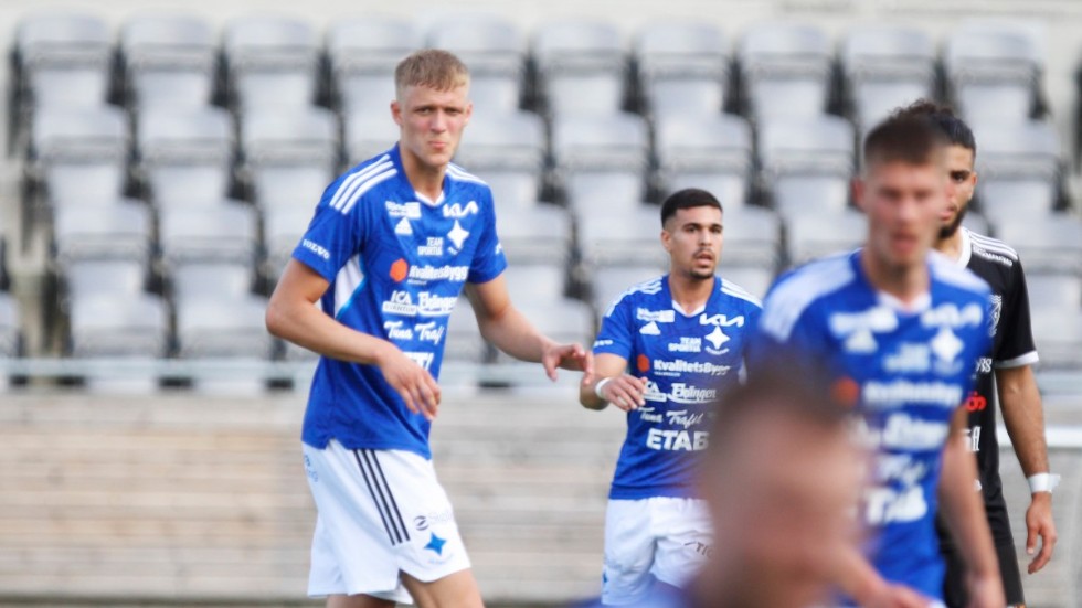 Carl Wärme gjorde ett av målen i IFK Eskilstunas bortaseger mot Lidingö.