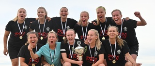 Hattrick och spel med en bruten kroppsspel – i finalerna av Skellefteå Beach Soccer