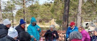 Promenad och korv för Fjällvinden