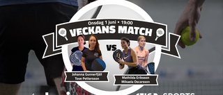 Se veckans padelmatch – Pettersson/Gunnerfjäll mötte Eriksson/Oscarsson