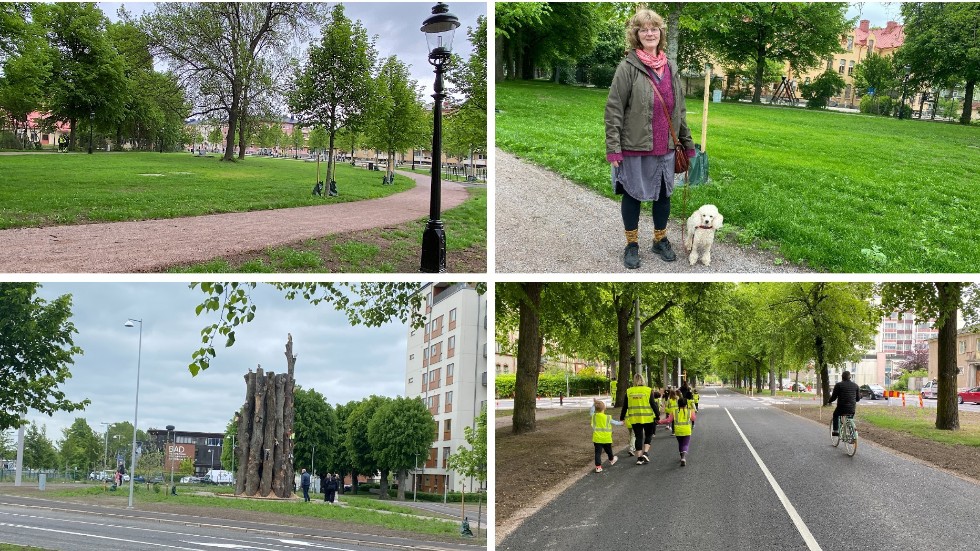På fredagen öppnade Östra Promenaden upp på riktigt.