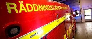 Gräsbrand i Klintehamn