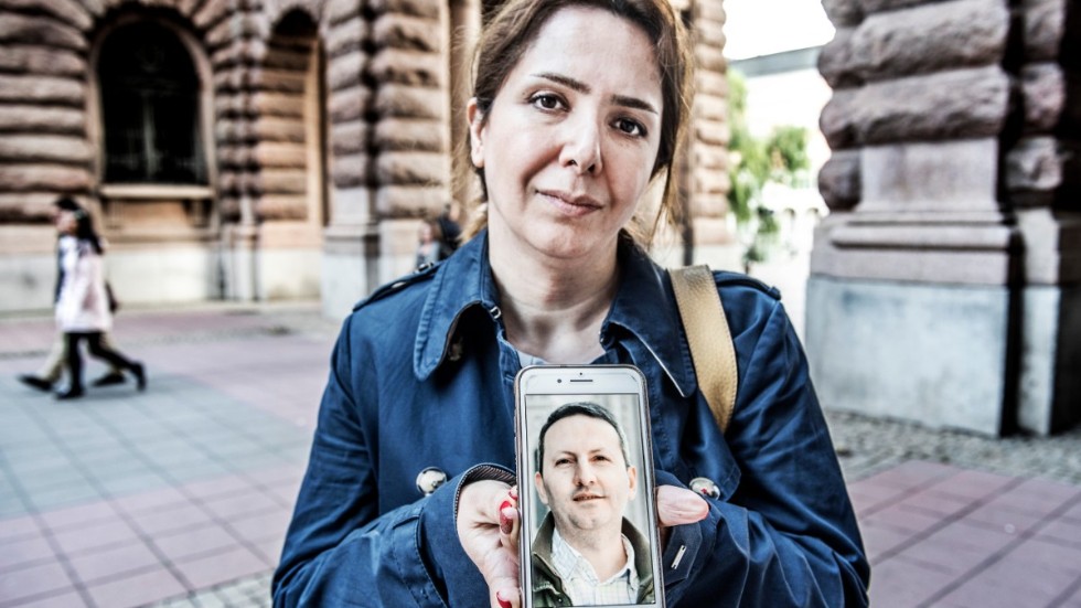 Vida Mehrannia, hustru till KI-forskaren Ahmadreza Djalali som är fängslad i Iran. Arkivbild från 2017.
