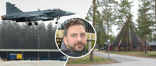 Försvarsmakten vill stoppa utbyggnaden av hotellet