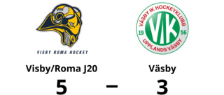 Visby/Roma J20 segrare hemma mot Väsby