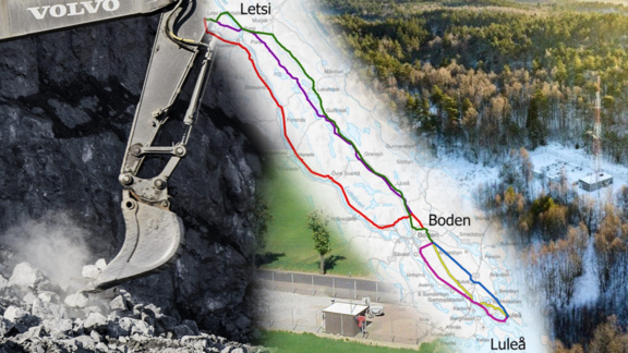 Så ska enorma vätgasröret dras – från Vuollerim till Hertsön