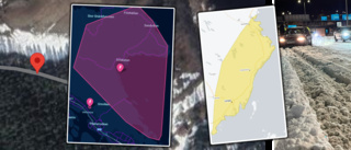 Snöoväder – gul varning utfärdad av SMHI